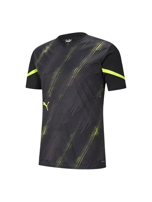 Спортивная футболка individual cup short sleeve t-shirt 'black' Puma — изображение 1 из 4, черный