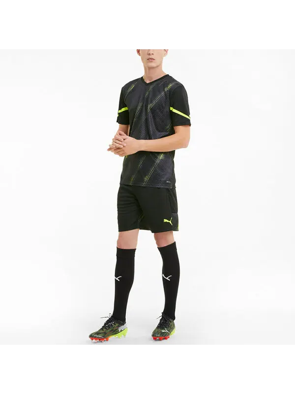 Спортивная футболка individual cup short sleeve t-shirt 'black' Puma — изображение 3 из 4, черный