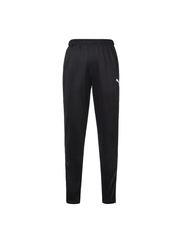 Брюки football clothing teamwear pants 'black' Puma — изображение 1 из 4, черный