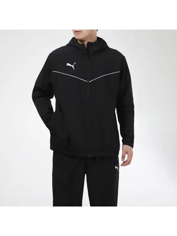 Куртка full sleeve solid jacket 'black' Puma — изображение 3 из 4, черный