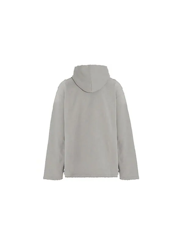 Толстовка bb pixel print hoodie 'grey' Balenciaga — изображение 2 из 4, серый