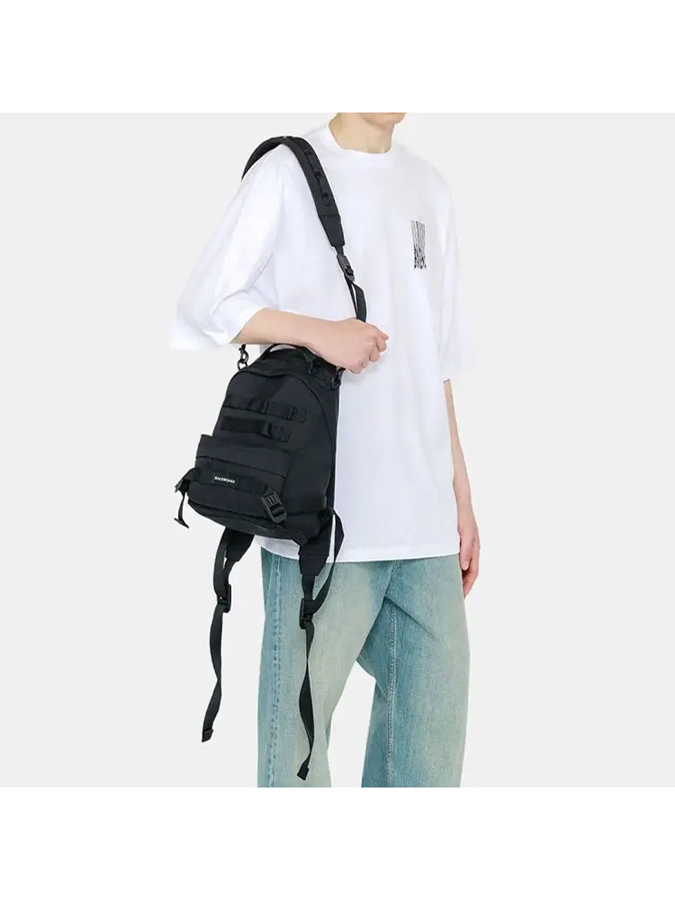 Футболка Balenciaga Barcode T-Shirt 'White' — изображение 4 из 4, белый