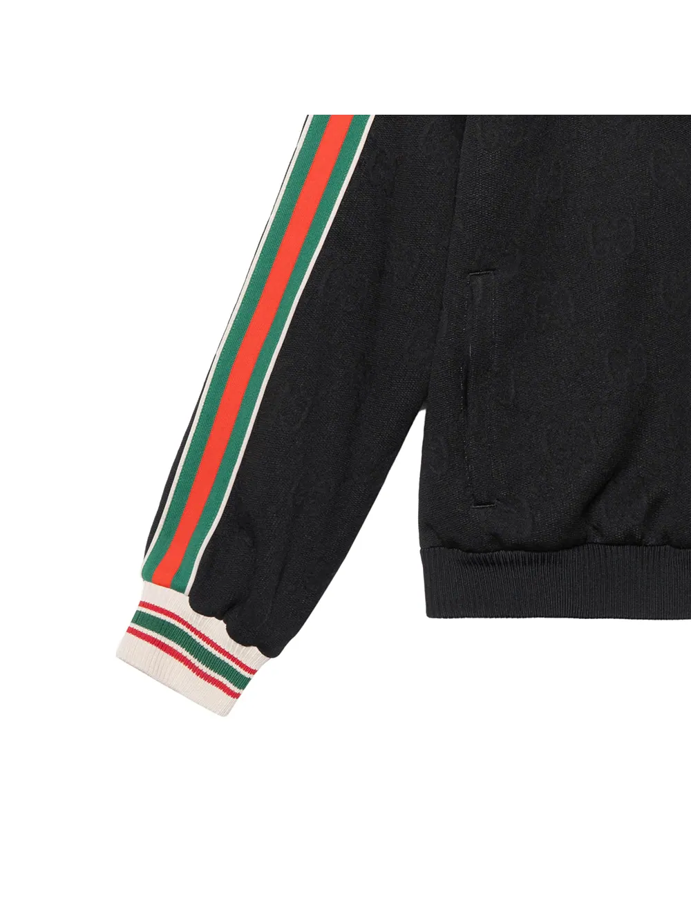 Куртка Gucci GG Jacquard Jersey Zip — изображение 10 из 12, черный