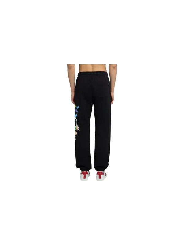Брюки Gucci Graphic Print Lounge Pants — изображение 2 из 4, черный