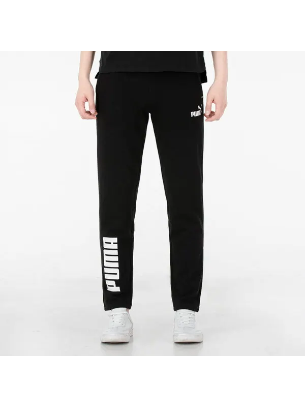 Брюки power colorblock pants 'black' Puma — 3