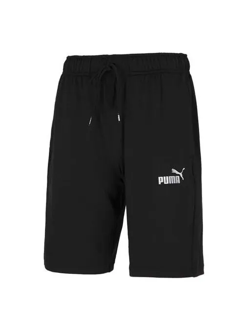 Шорты uv men knit shorts 'black' Puma — изображение 1 из 4, черный/белый