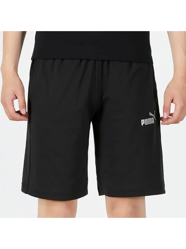 Шорты uv men knit shorts 'black' Puma — изображение 3 из 4, черный/белый