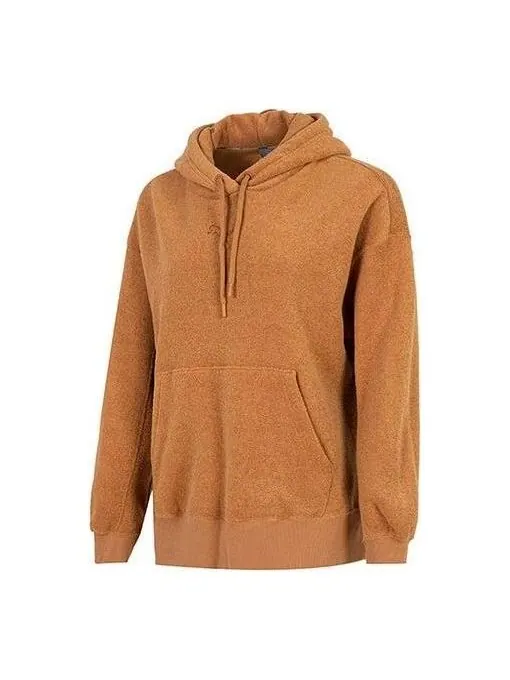 Толстовка winterized hoodie 'brown' Puma — изображение 1 из 4, коричневый