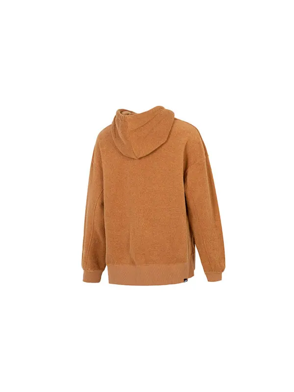 Толстовка winterized hoodie 'brown' Puma — изображение 2 из 4, коричневый