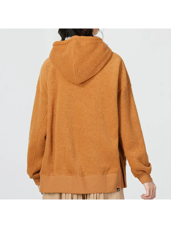 Толстовка winterized hoodie 'brown' Puma — изображение 4 из 4, коричневый
