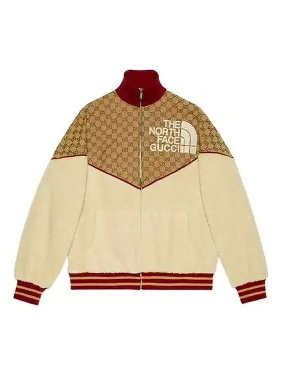 Куртка The North Face Zip Jacket 'Beige Ebony' Gucci — изображение 1 из 4, бежевый