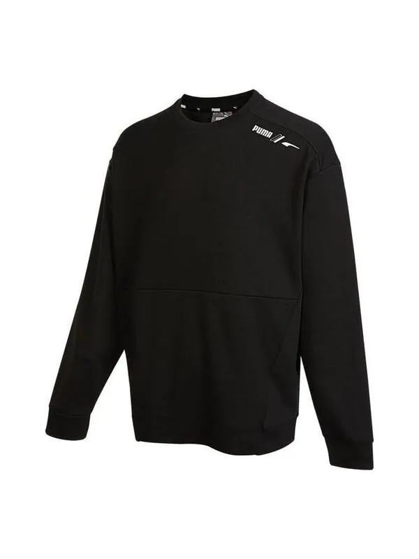 Свитер rad/cal crew sweater 'black' Puma