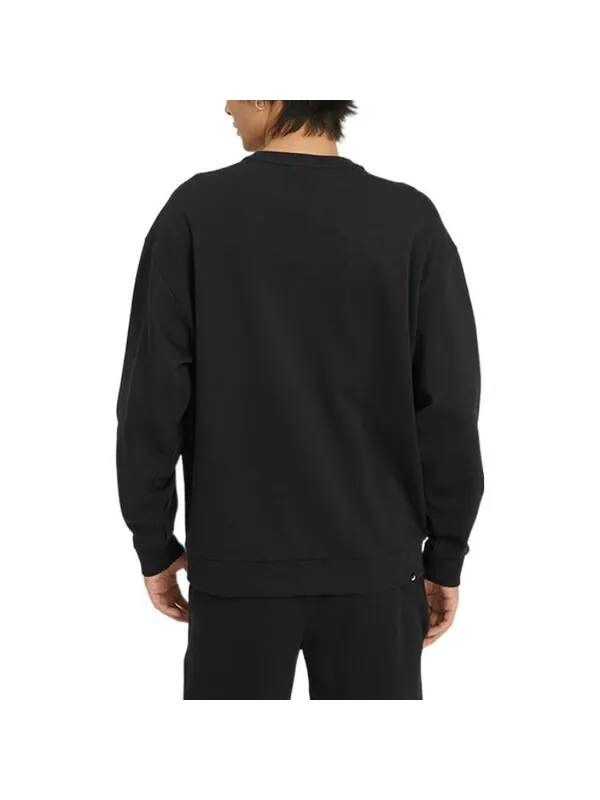 Свитер rad/cal crew sweater 'black' Puma — изображение 3 из 4, черный