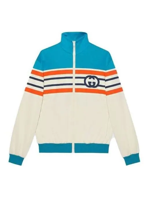 Куртка Gucci Interlocking G Stripe Jacket — изображение 1 из 4