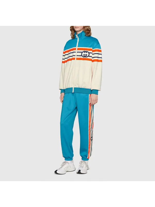 Куртка Gucci Interlocking G Stripe Jacket — изображение 4 из 4