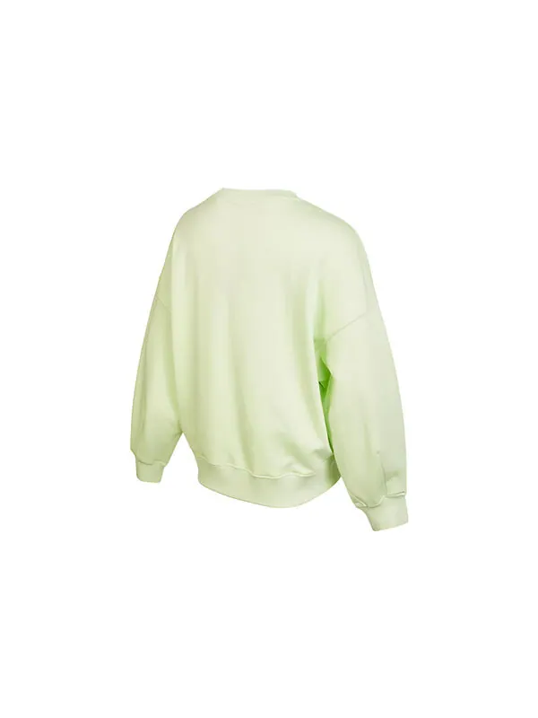Свитер better classic relaxed crew 'green' Puma — изображение 2 из 2, зеленый