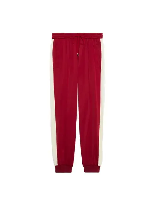 Брюки Gucci 'original ' print track bottoms 'red' — изображение 1 из 4, красный