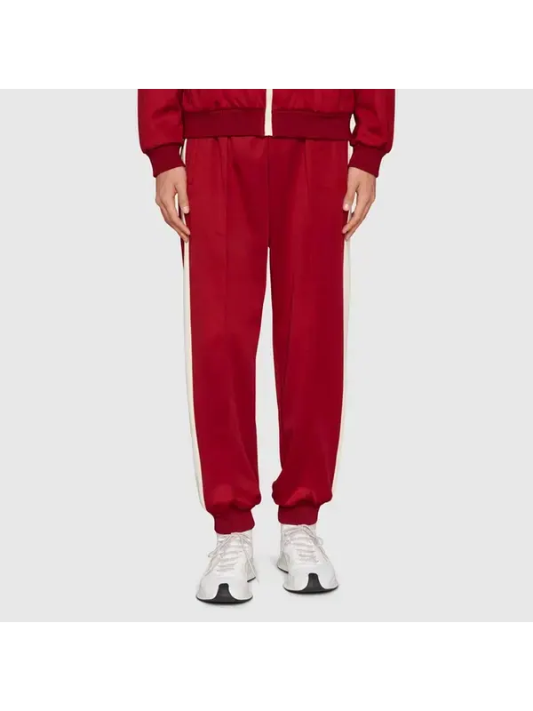 Брюки Gucci 'original ' print track bottoms 'red' — изображение 3 из 4, красный