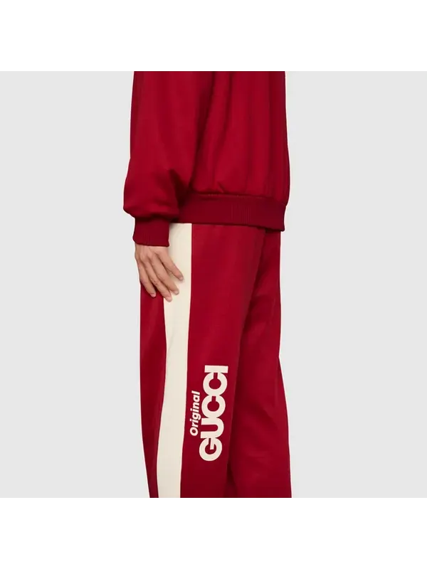 Брюки Gucci 'original ' print track bottoms 'red' — изображение 4 из 4, красный