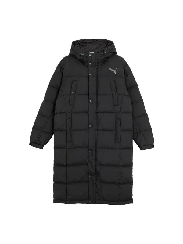 Куртка sportswear classic puffer jacket 'black' Puma — изображение 1 из 2, черный