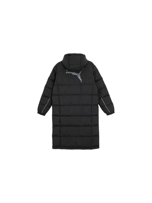 Куртка sportswear classic puffer jacket 'black' Puma — изображение 2 из 2, черный