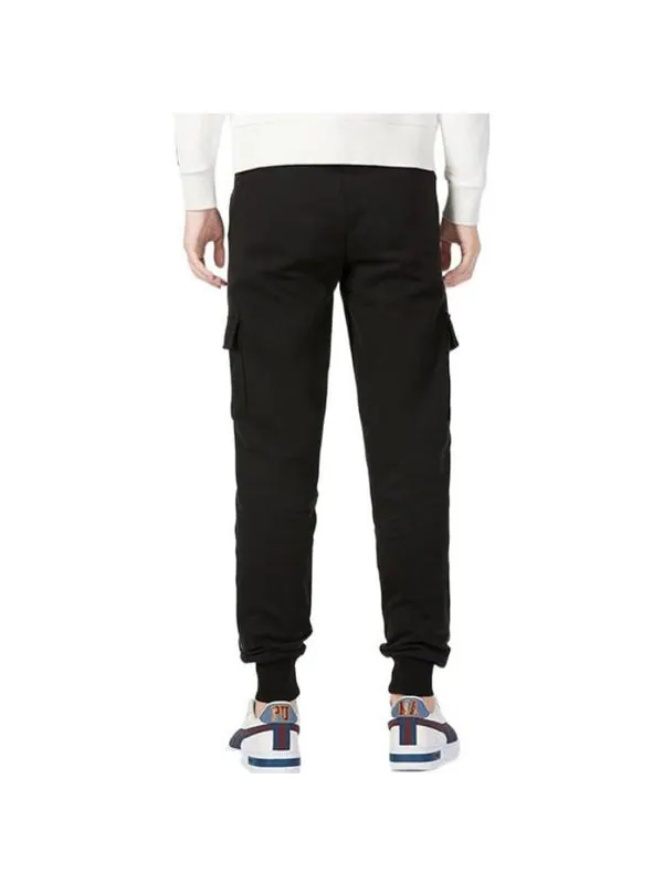 Брюки casual cargo sideline pants 'black' Puma — изображение 3 из 4, черный