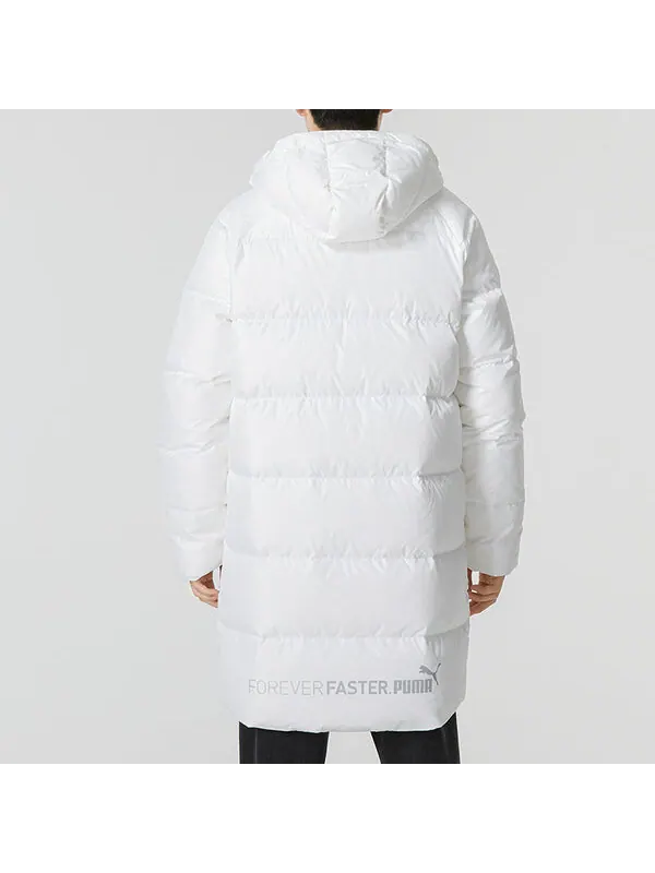 Куртка das long down jacket 'white' Puma — изображение 4 из 4, белый