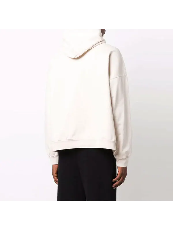 Толстовка unity hoodie wide fit 'light beige black' Balenciaga — изображение 4 из 4, светлый бежевый/черный