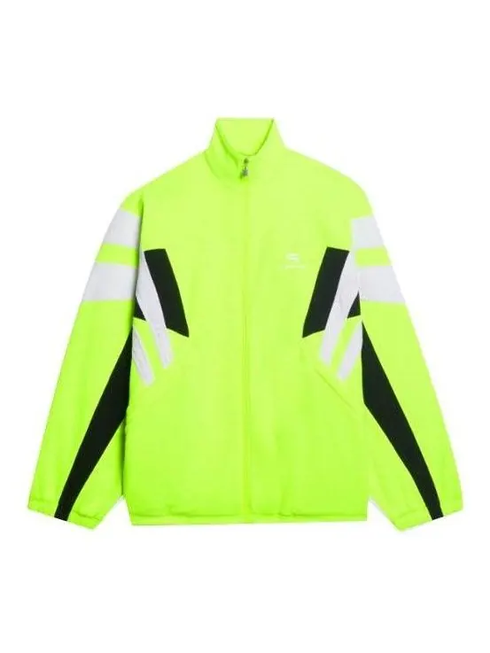 Куртка sporty b tracksuit jacket 'yellow' Balenciaga — изображение 1 из 4, желтый