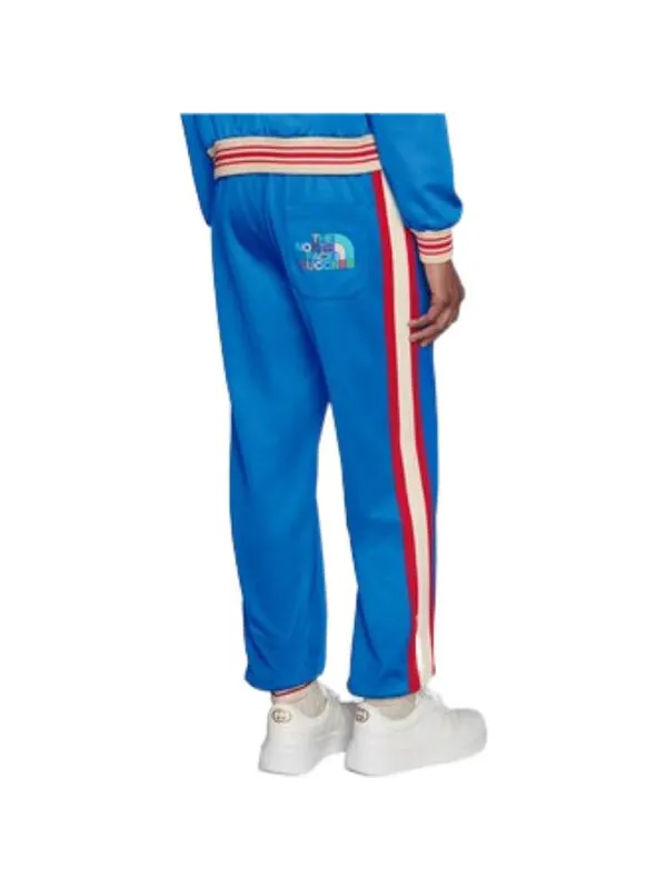 Брюки Gucci x The North Face Jogging Pant 'Multicolor' — изображение 4 из 4, синий/красный/белый