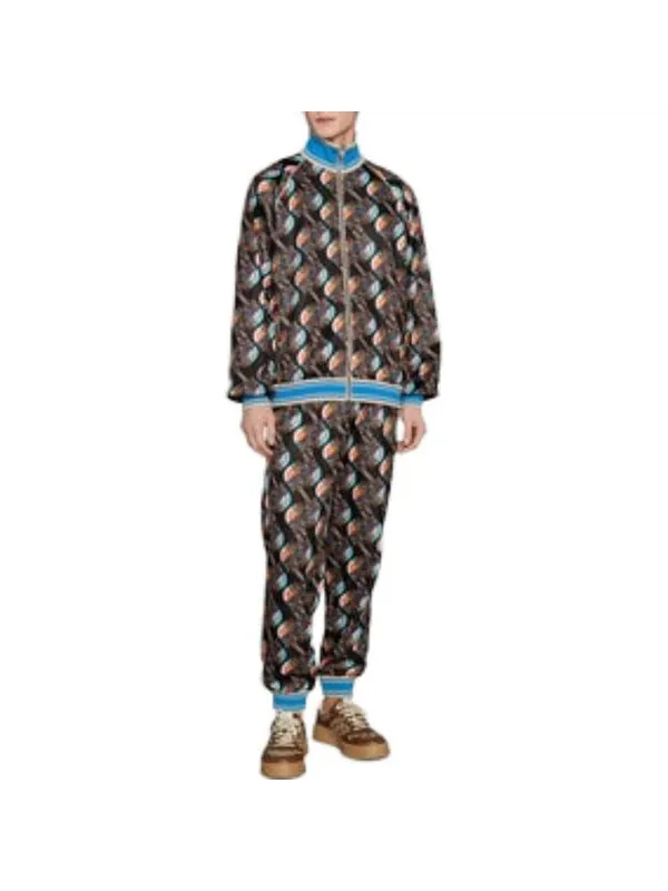 Брюки Gucci x The North Face Jogging Pant — изображение 2 из 4, черный/мульти