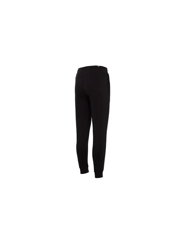 Брюки ess elevated sweatpants 'black' Puma — изображение 2 из 4, черный
