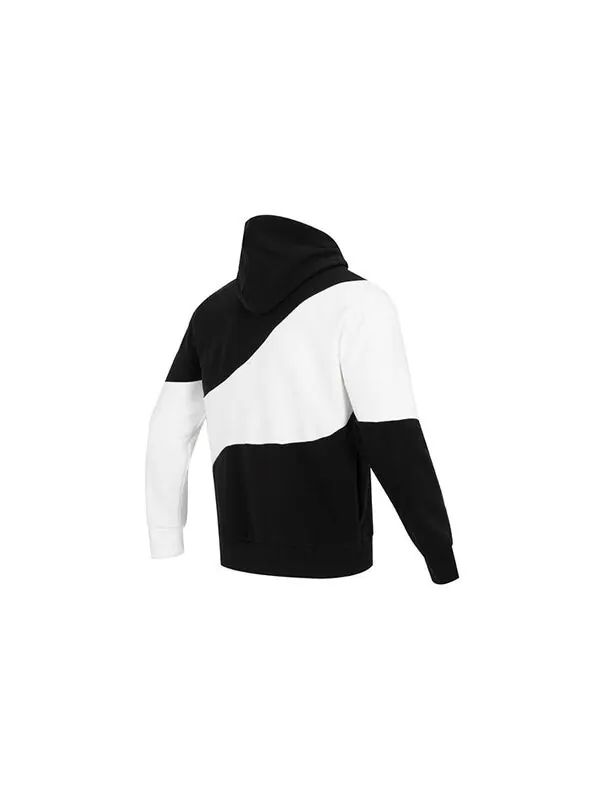 Толстовка power cat hoodie 'black' Puma — изображение 2 из 4, белый/черный