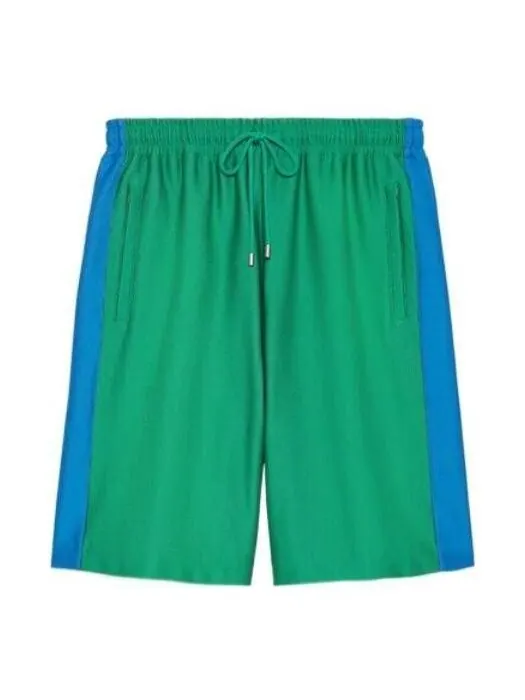 Шорты Gucci x The North Face Nylon Shorts — изображение 1 из 4, зеленый