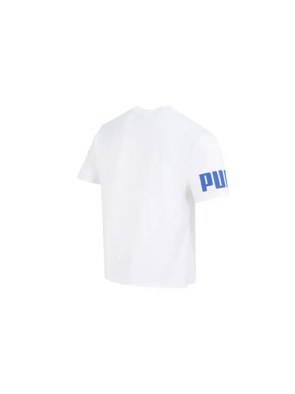 Футболка speed t-shirts 'white' Puma — изображение 2 из 4, белый