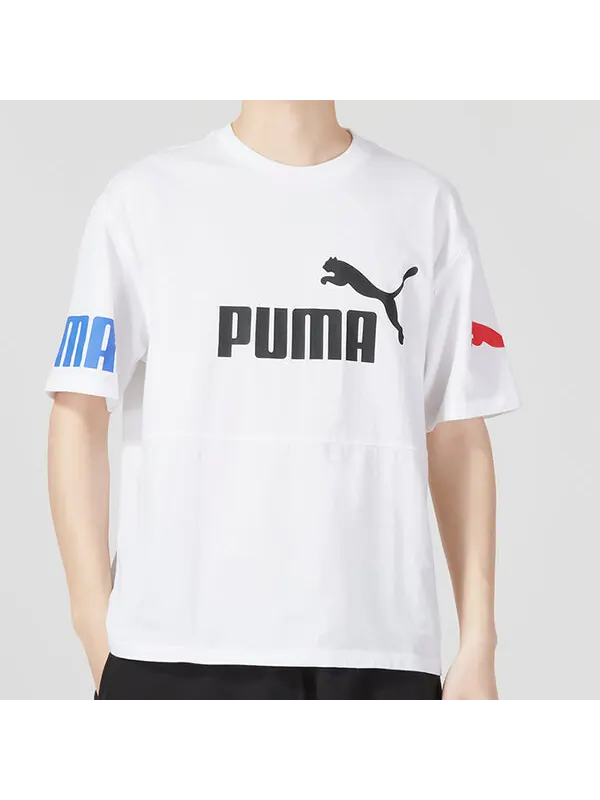 Футболка speed t-shirts 'white' Puma — изображение 3 из 4, белый