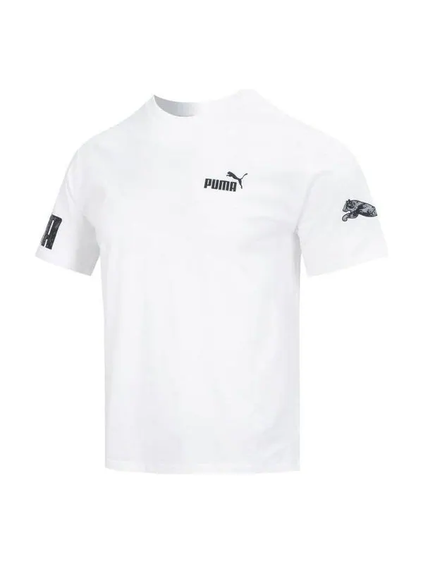 Футболка power summer tee 'white' Puma — изображение 1 из 4, белый
