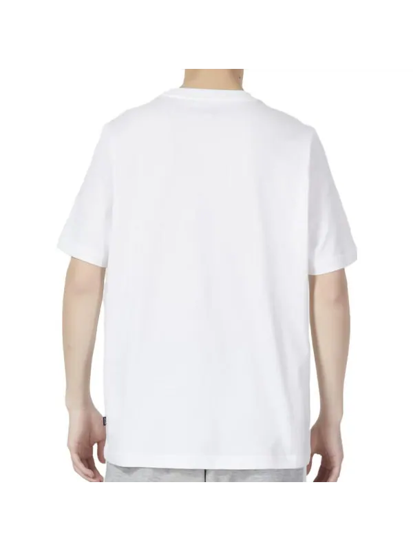Футболка summer splash graphic t-shirt 'white' Puma — изображение 4 из 4, белый
