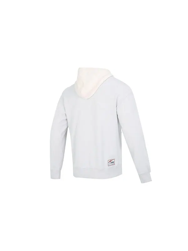 Толстовка team badge team badge hoodie 'grey' Puma — изображение 2 из 4, серый