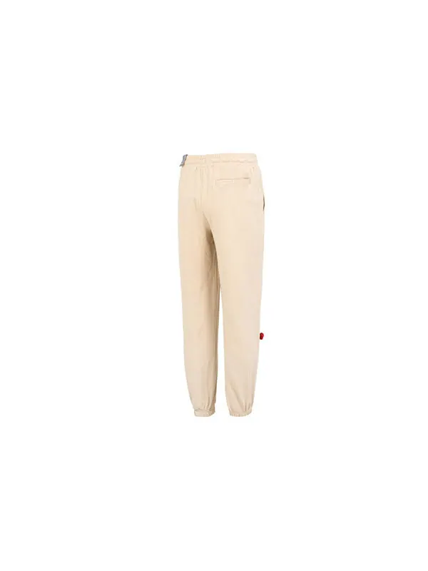 Брюки team badge sweatpants 'beige' Puma — изображение 2 из 4, бежевый