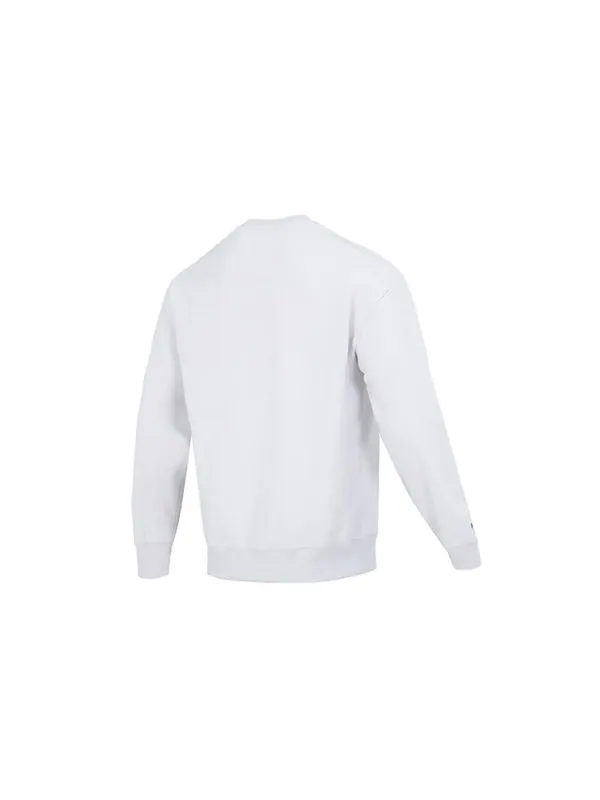 Свитер team badge crew sweater 'grey' Puma — изображение 2 из 4, серый