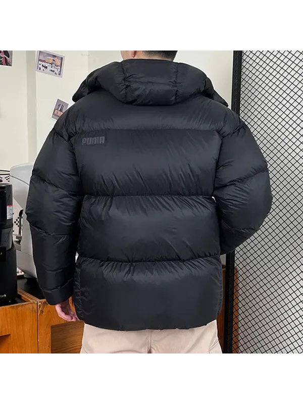 Куртка winter puffer jacket 'black' Puma — изображение 3 из 4, черный