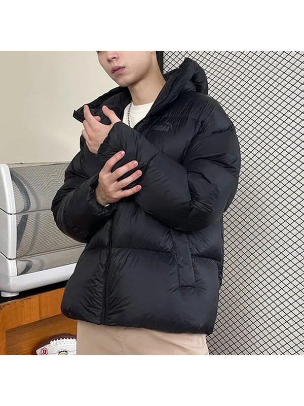 Куртка winter puffer jacket 'black' Puma — изображение 4 из 4, черный