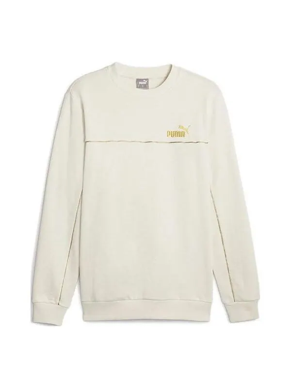 Свитер ess fleece sweater 'white' Puma