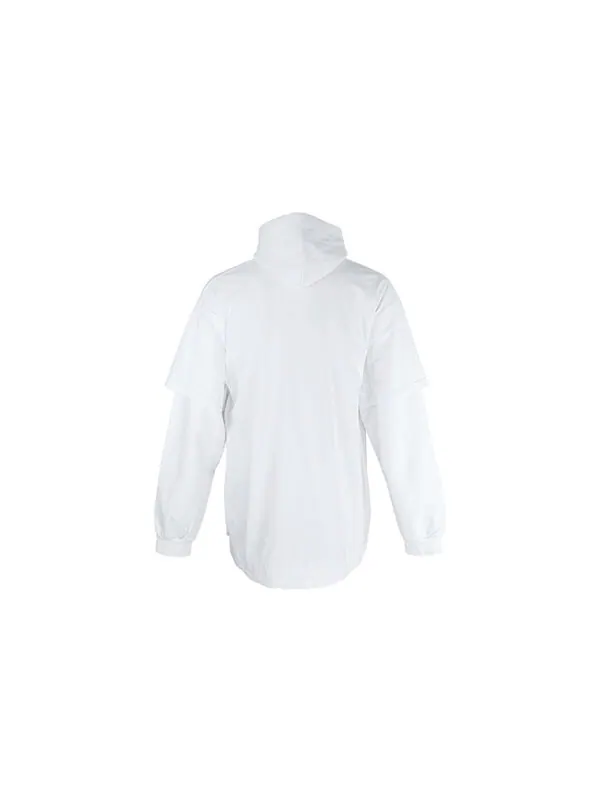 Толстовка slime double long sleeve hooded t-shirt 'white bubblegum' Balenciaga — изображение 2 из 4, белый