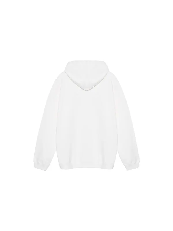 Толстовка Gucci cherry cotton sweatshirt 'ivory' — изображение 2 из 4, белый