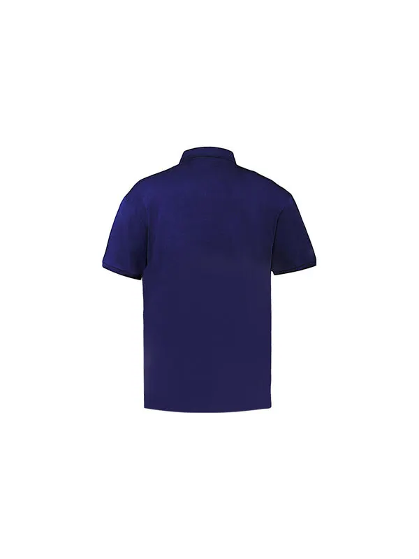 Рубашка поло Gucci Maxi GG Silk Cotton Polo — изображение 2 из 2, бежевый