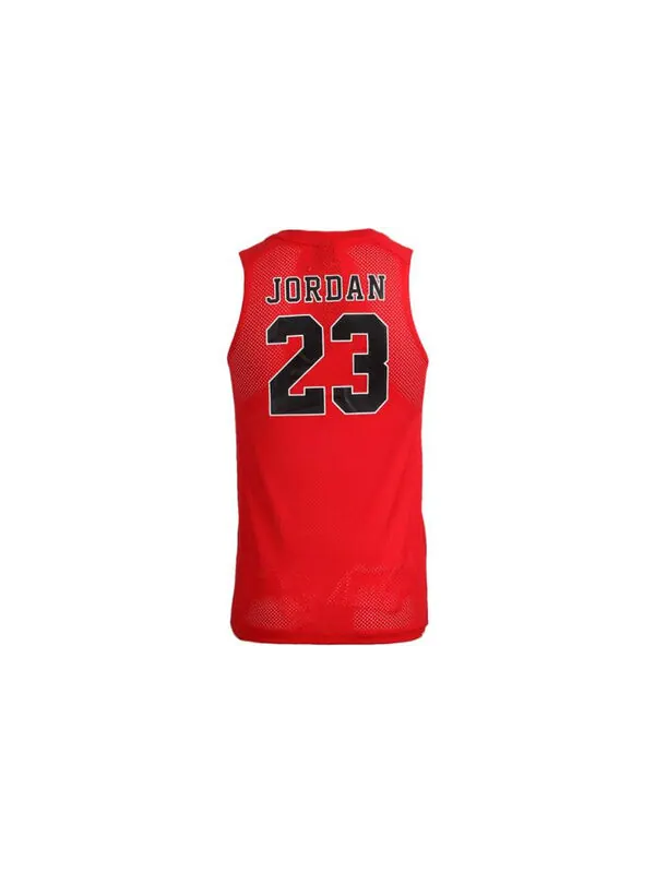Футболка подъем 4 джерси Air Jordan — изображение 2 из 3, красный/черный/белый