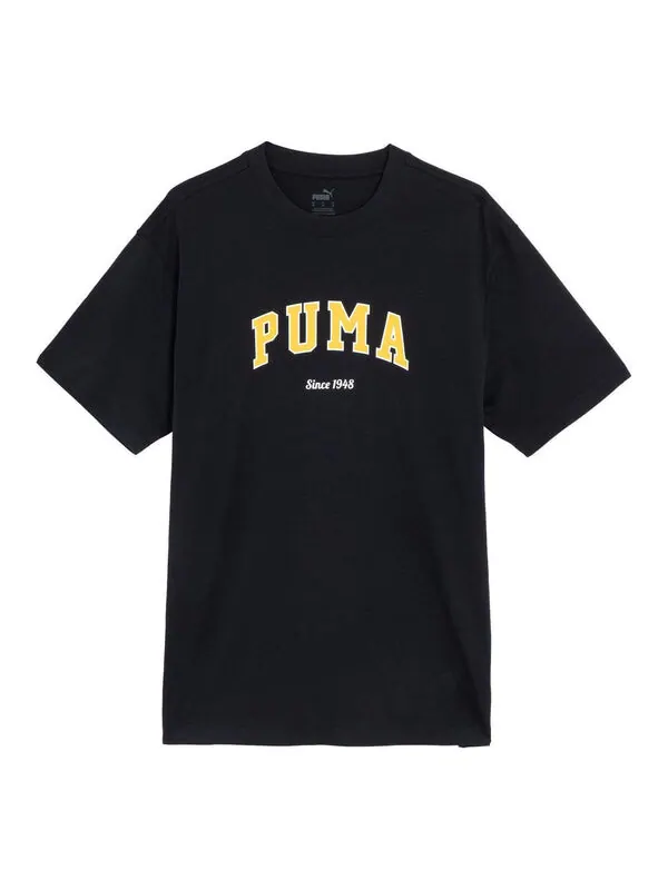 Футболка original logo t-shirt 'black' Puma — изображение 1 из 2, черный
