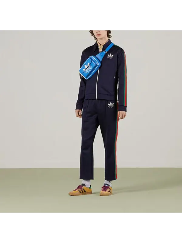 Куртка adidas x Gucci zip jacket — изображение 2 из 4, темно-синий